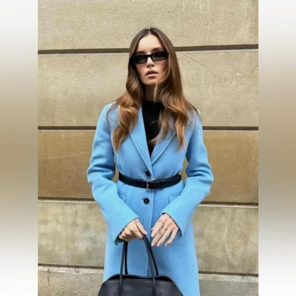 ZARA MANTECO WOOL COAT ZW COLLECTION - Picture 1 of 5